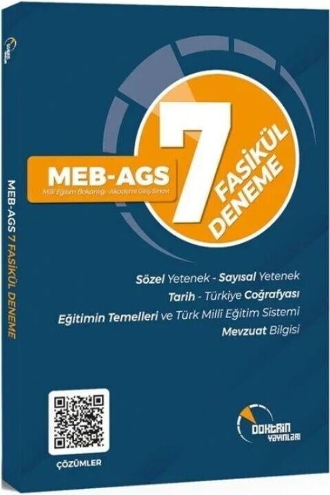 Doktrin Yayınları MEB AGS Tüm Dersler 7 Deneme