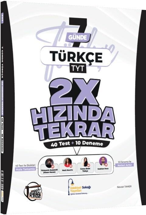 Edebiyat Sokağı TYT Türkçe 2X Hızında Tekrar Deneme