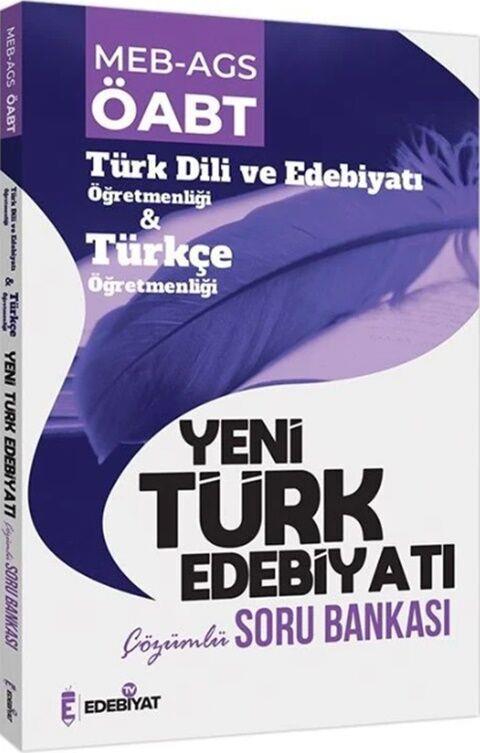 Edebiyat TV MEB AGS ÖABT Türk Dili Edebiyatı Türkçe Yeni Türk Edebiyatı Soru Bankası