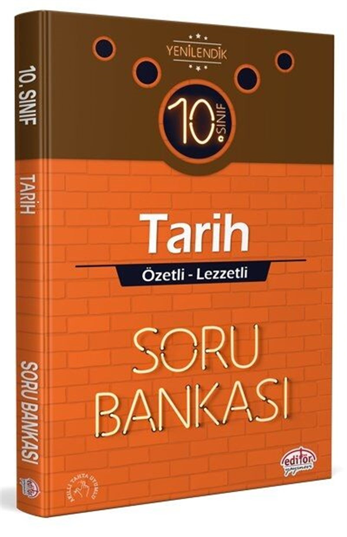Editör Yayınları 10. Sınıf Tarih Özetli Lezzetli Soru Bankası