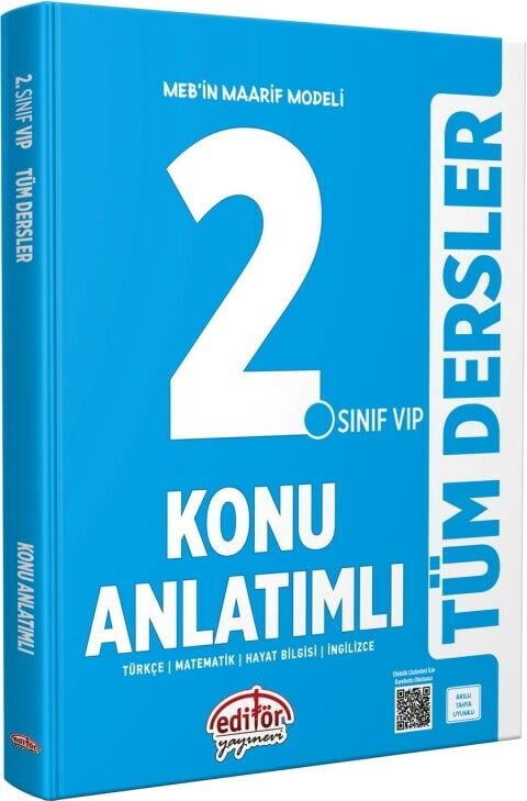 Editör Yayınları 2. Sınıf VIP Tüm Dersler Konu Anlatımlı