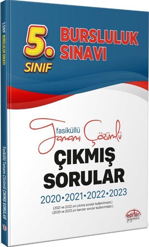 Editör Yayınları 5. Sınıf Bursluluk Sınavı Çıkmış Soruları ve Çözümleri