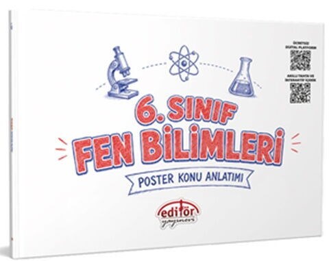 Editör Yayınları 6. Sınıf Fen Bilimleri Poster Konu Anlatımlı