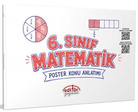 Editör Yayınları 6. Sınıf Matematik Poster Konu Anlatımlı