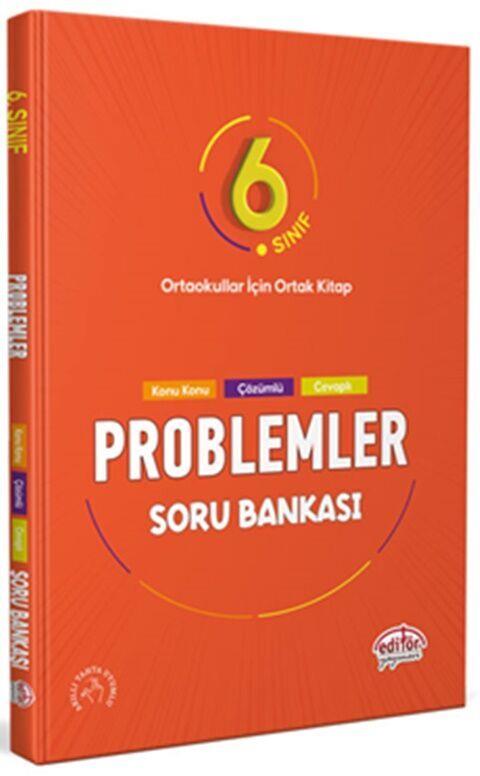 Editör Yayınları 6. Sınıf Problemler Soru Bankası