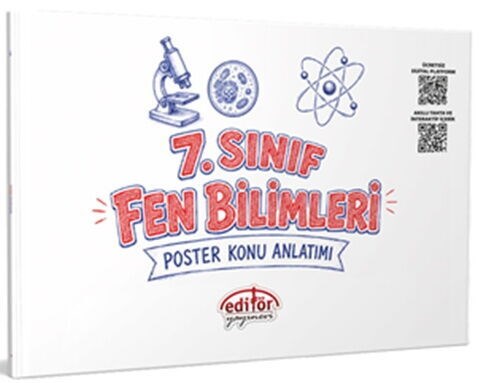 Editör Yayınları 7. Sınıf Fen Bilimleri Poster Konu Anlatımlı