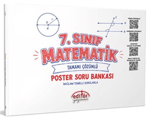 Editör Yayınları 7. Sınıf Matematik Poster Konu Anlatımlı