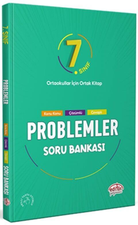 Editör Yayınları 7. Sınıf Problemler Soru Bankası