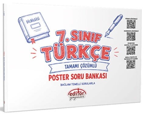 Editör Yayınları 7. Sınıf Türkçe Soru Bankası