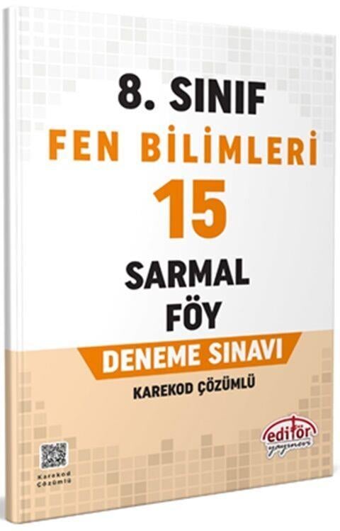 Editör Yayınları 8. Sınıf Fen Bilimleri 15 Sarmal Föy Deneme