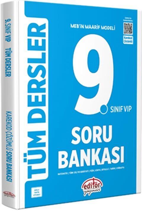 Editör Yayınları 9. Sınıf VİP Tüm Dersler Soru Bankası