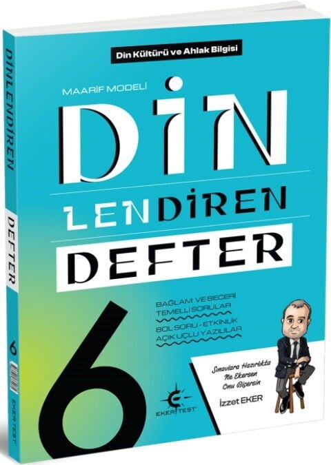 Eker Test 6. Sınıf Din Kültürü ve Ahlak Bilgisi Maarif Dinlendiren Defter