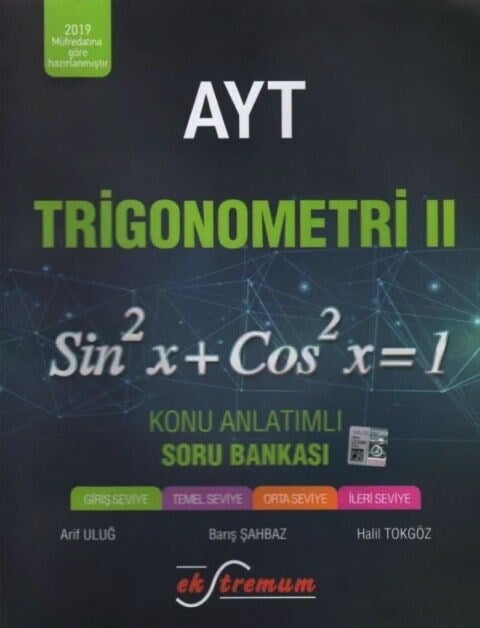 Ekstremum Yayınları AYT Trigonometri I II Konu Anlatımlı Soru Bankası