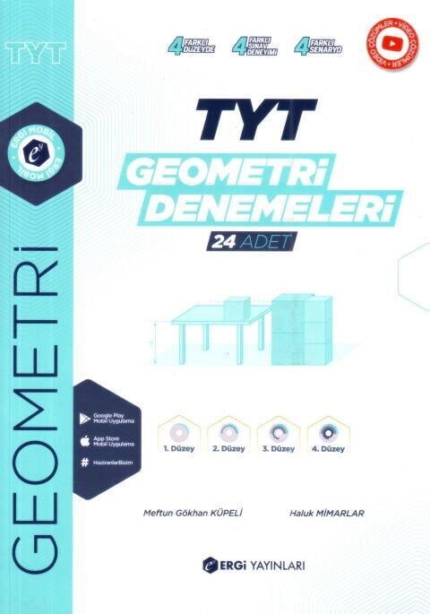 Ergi Yayınları TYT Geometri 24 Deneme