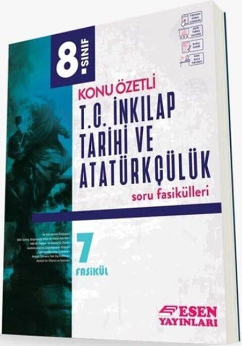 Esen Yayınları 8.Sınıf Konu Özetli İnkılap Tarihi Ve Atatürkçülük Soru Fasikülleri