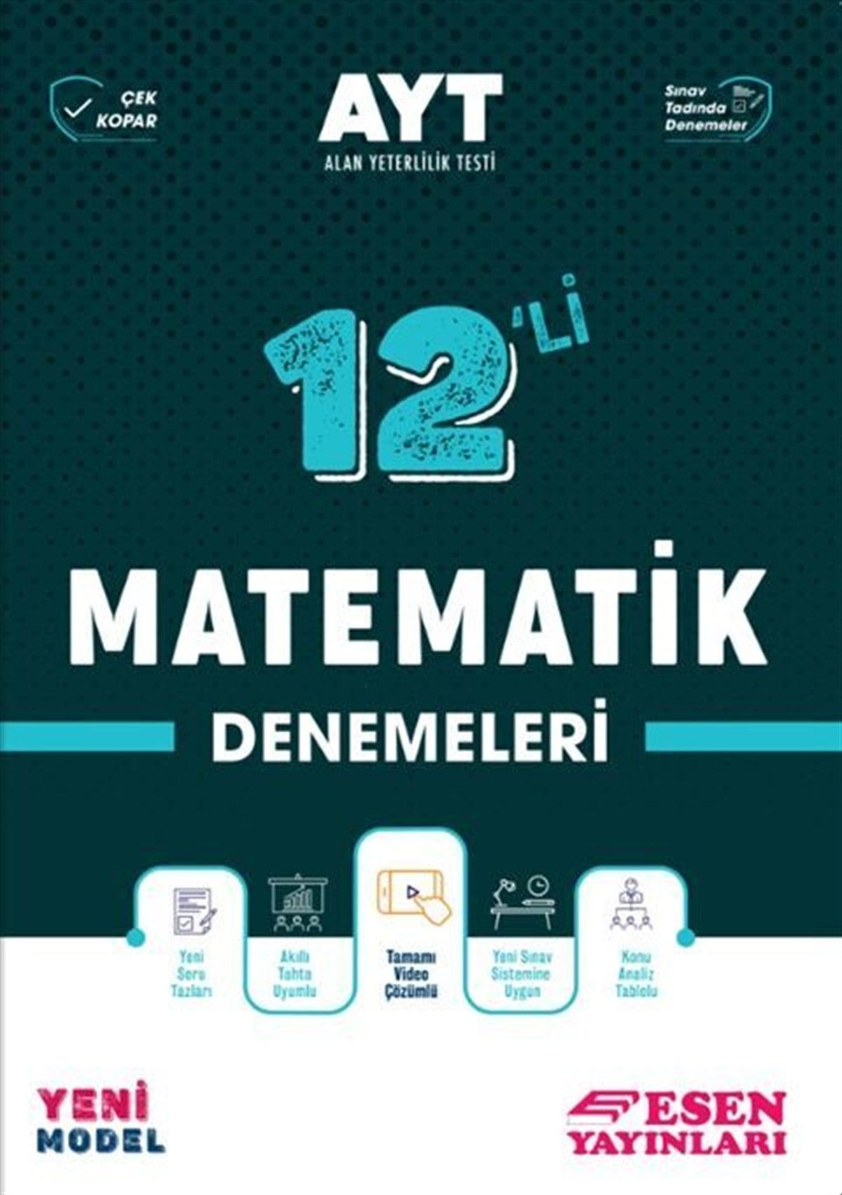 Esen Yayınları AYT Matematik 12 li Deneme