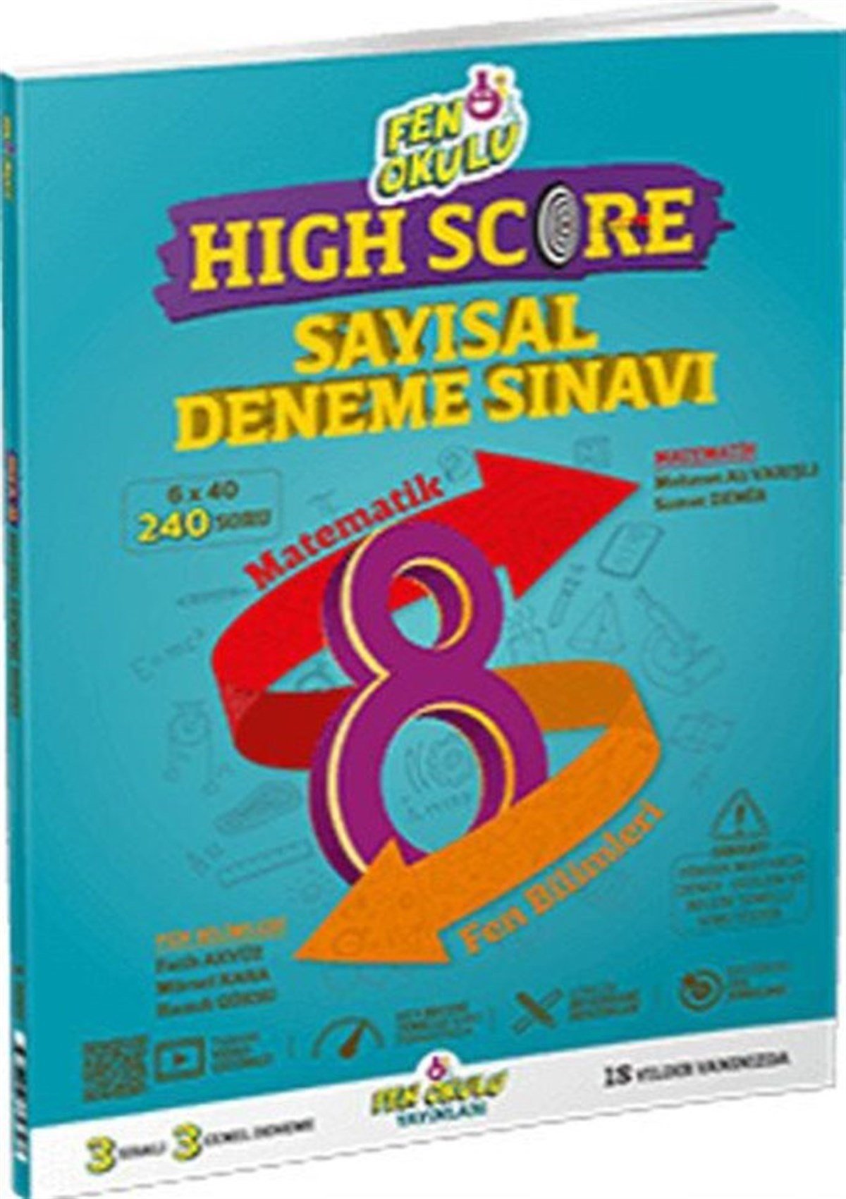 Fen Okulu 8. Sınıf LGS Sayısal High Score Deneme Sınavı