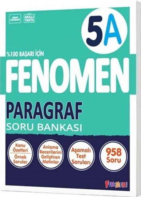Fenomen Okul Yayınları 5. Sınıf Paragraf Fenomen A Soru Bankası
