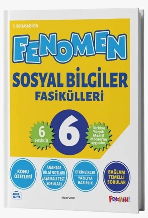 Fenomen Okul Yayınları 6. Sınıf Sosyal Bilgiler Fasikülleri