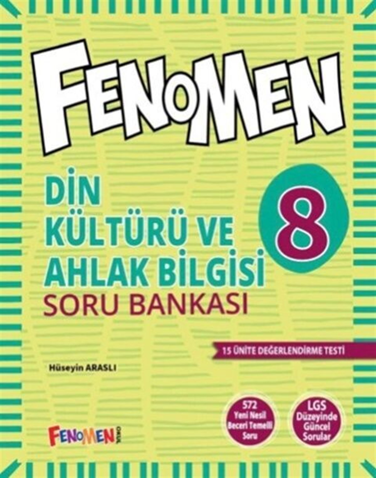 Fenomen Okul Yayınları 8. Sınıf Din Kültürü ve Ahlak Bilgisi Soru Bankası