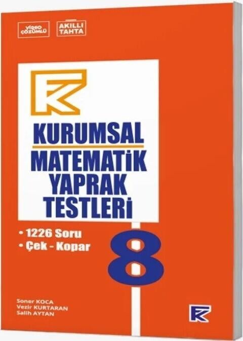 Fenomen Okul Yayınları 8. Sınıf Matematik Kurumsal FK Yaprak Testleri
