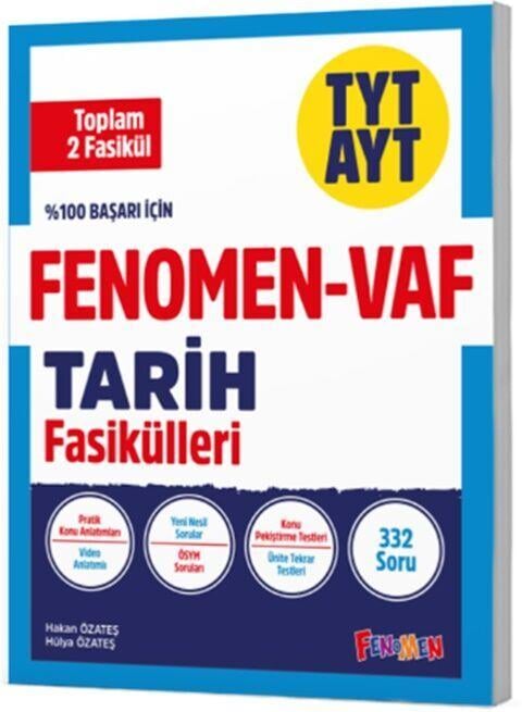 Fenomen Okul Yayınları TYT AYT VAF Tarih Fasikülleri Seti