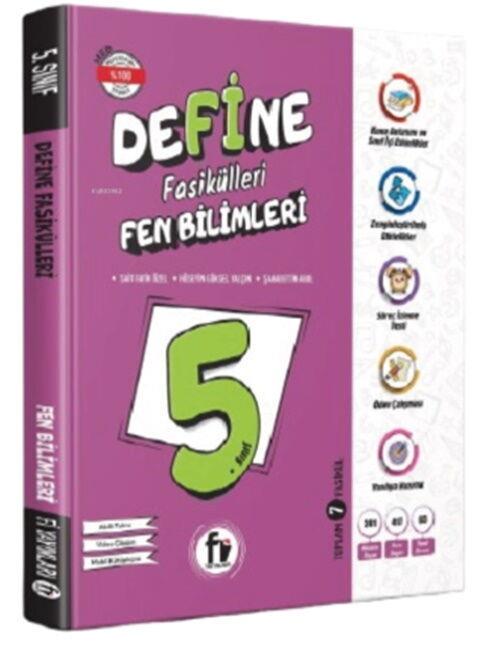 Fi Yayınları 5. Sınıf Fen Bilimleri Define Konu Fasikülleri