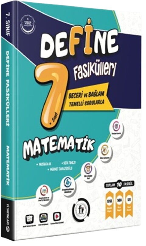 Fi Yayınları 7. Sınıf Matematik Define Fasikül