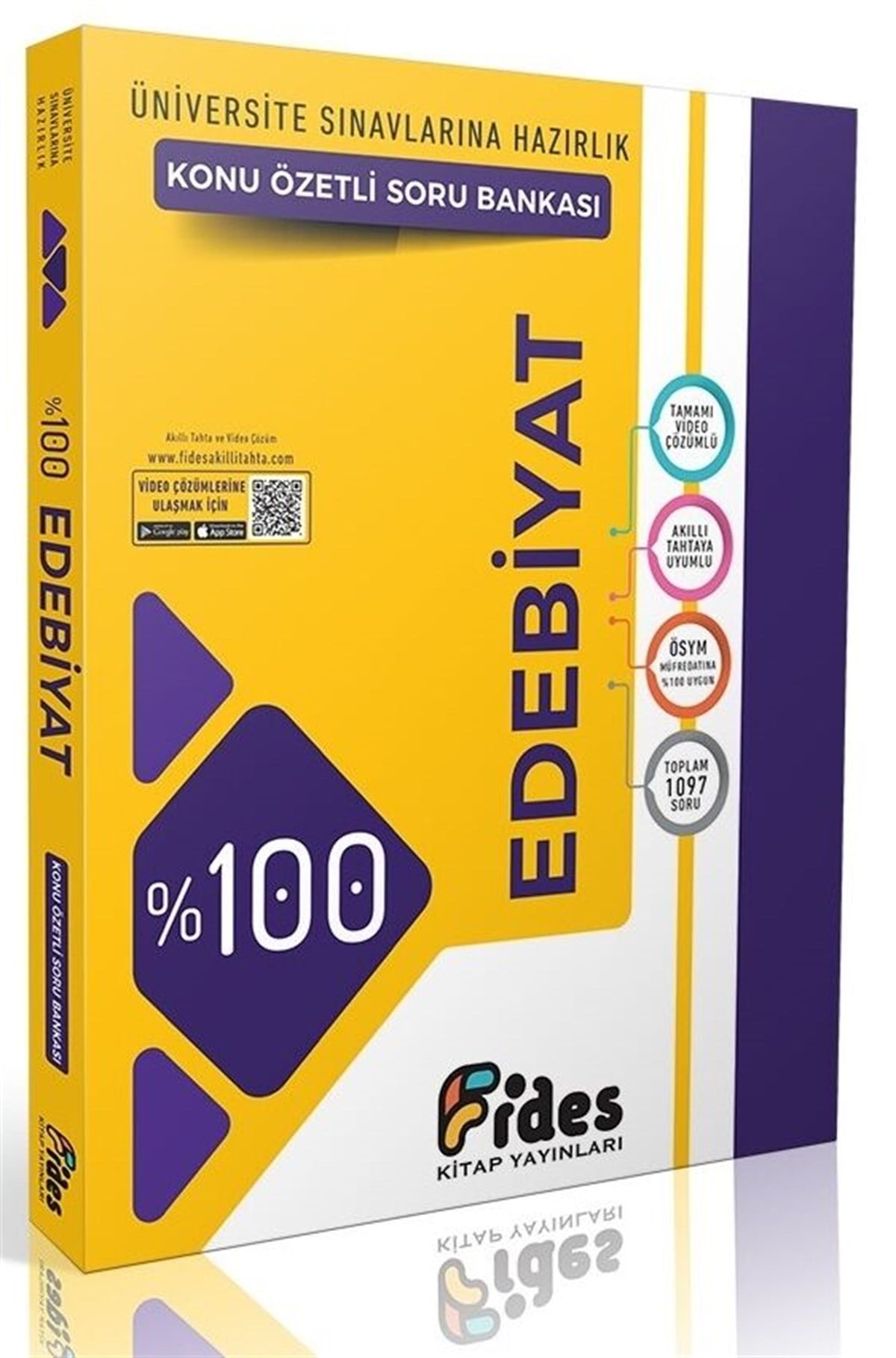 Fides %100 ÖSYM Soru Tipleriyle Edebiyat Konu Özetli Soru Bankası