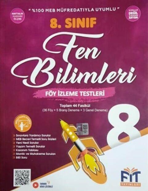 Fit Yayınları 8. Sınıf LGS Fen Bilimleri Föy İzleme Testleri 44 Fasikül