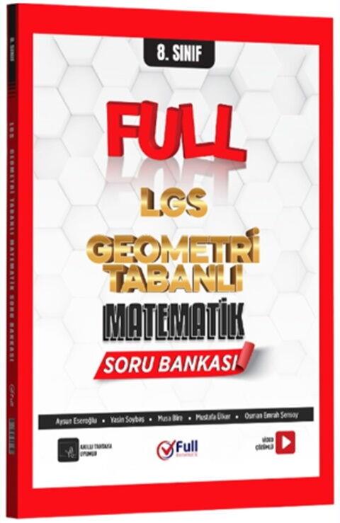 Full Matematik 8. Sınıf Geometri Tabanlı Matematik Soru Bankası