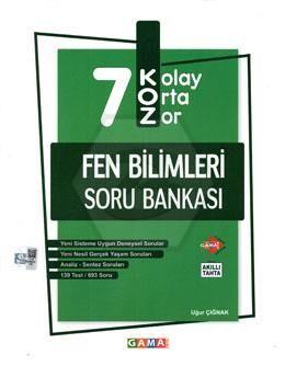 Gama Okul Yayınları 7. Sınıf Fen Bilimleri KOZ Soru Bankası