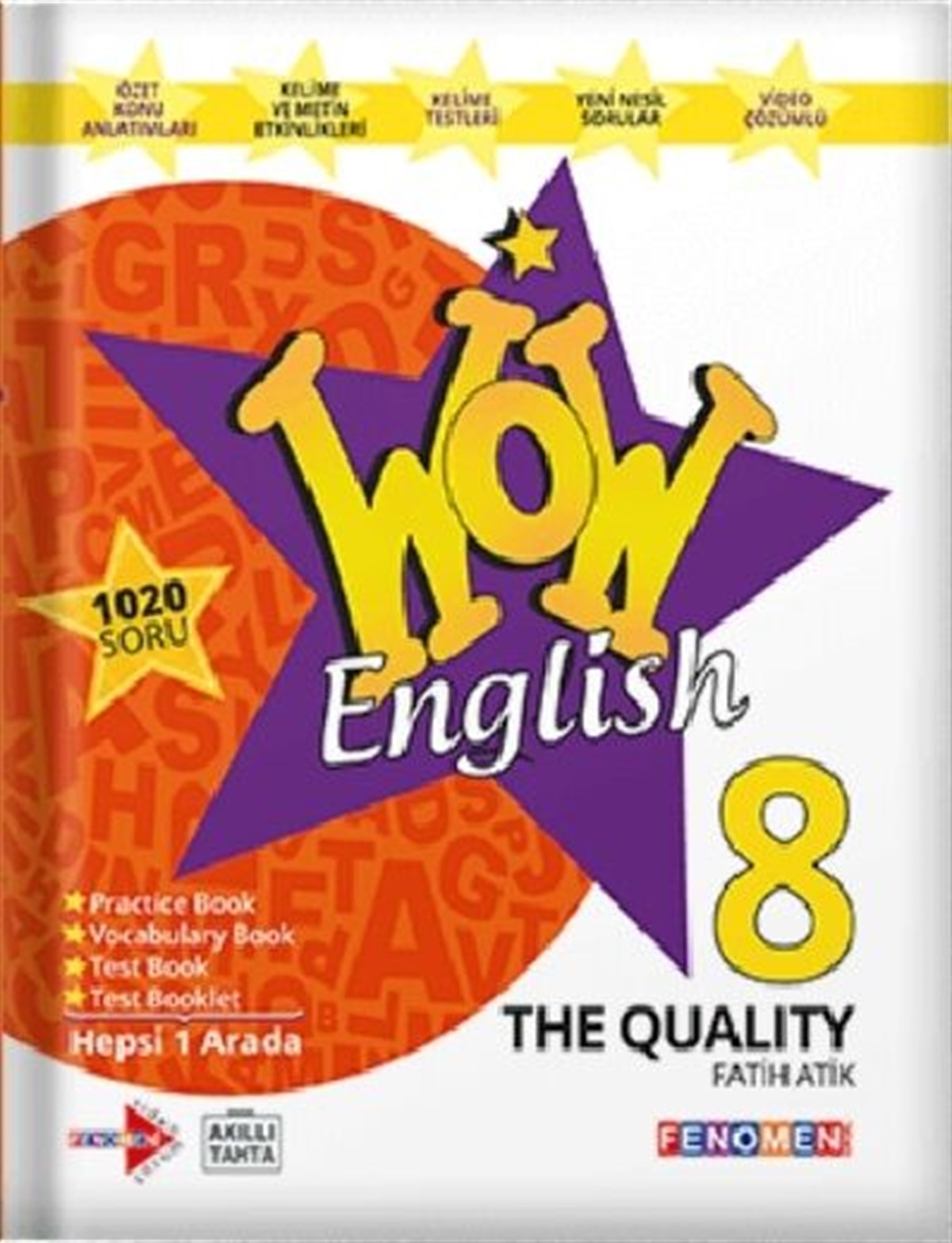 Gama Okul Yayınları 8. Sınıf English Fenomen Wow The Qualıty