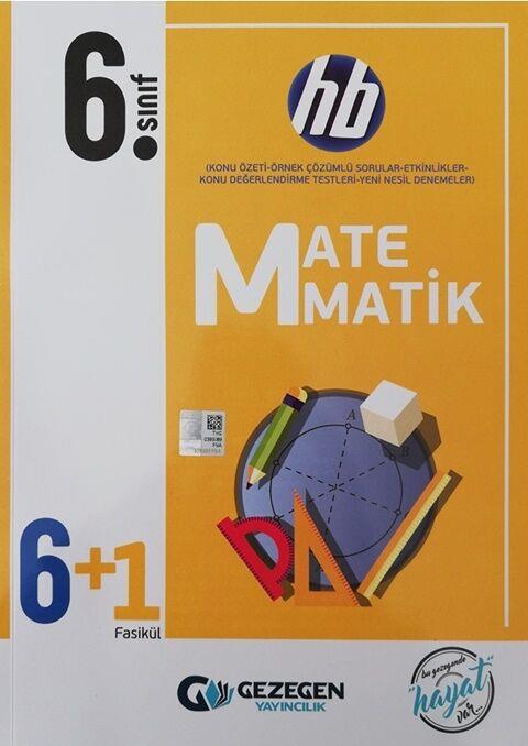 Gezegen Yayınları 6. Sınıf Matematik 6+1 Fasikül