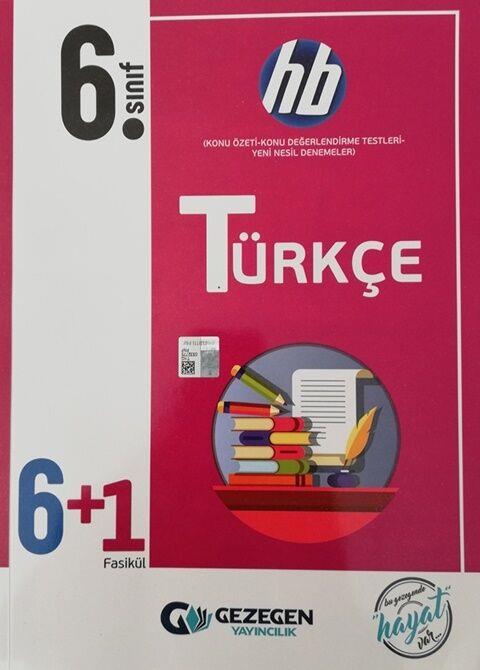 Gezegen Yayınları 6. Sınıf Türkçe 6+1 Fasikül