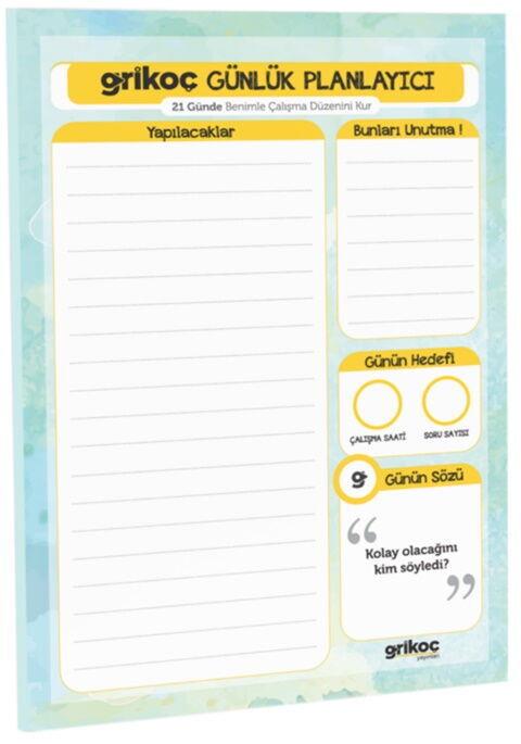 Gri Koç Günlük Planlayıcı