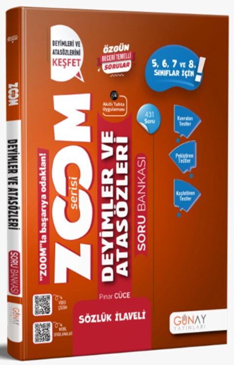 Günay Yayınları 5.6.7. 8. Sınıflar İçin Deyimler ve Atasözleri Soru Bankası