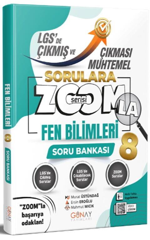 Günay Yayınları 8. Sınıf LGS Fen Bilimleri Zoom Serisi Çıkması Muhtemel Soru Bankası