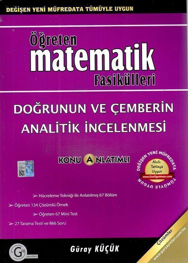 Gür Yayınları Doğrunun ve Çemberin Analitik İncelenmesi