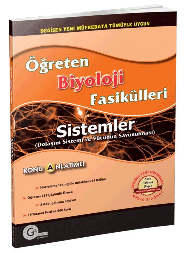 Gür Yayınları Öğreten Biyoloji Fasikülleri Sistemler (Dolaşım Sistemi ve Vücudun Savunulması)