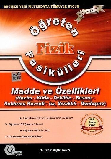 Gür Yayınları Öğreten Fizik Fasikülleri Madde ve Özellikleri