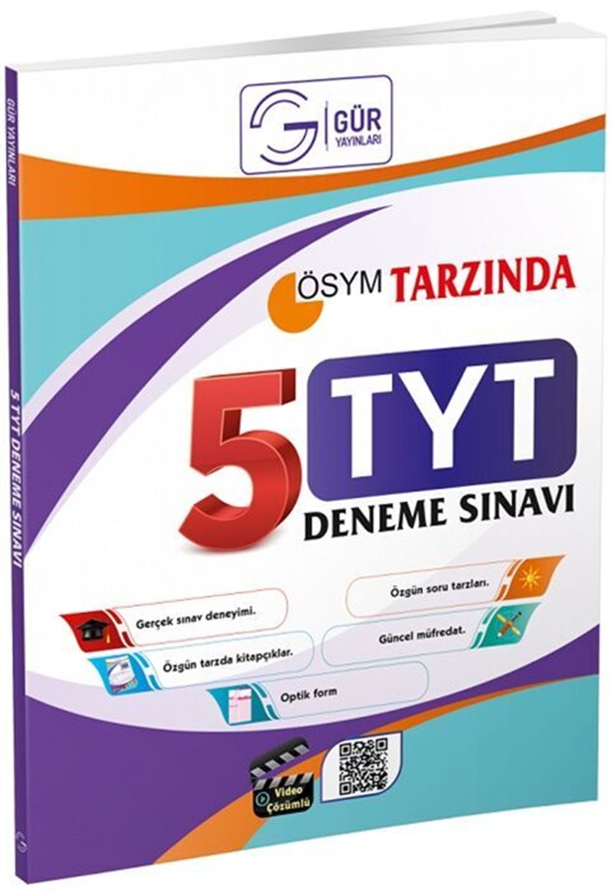 Gür Yayınları TYT Tüm Dersler 5 Deneme