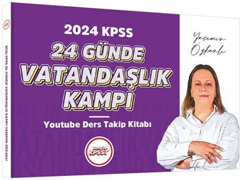 Hangi Kpss 2024 KPSS 24 Günde Vatandaşlık Kampı Youtube Ders Takip Kitabı