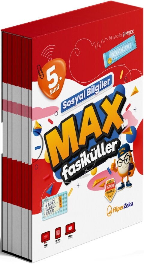 Hiper Zeka Yayınları 5. Sınıf Sosyal Bilgiler MAX Fasikülleri