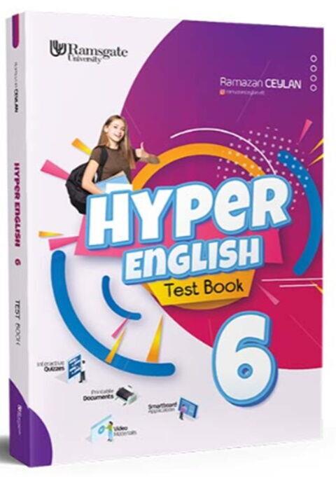 Hiper Zeka Yayınları 6. Sınıf Hyper English Test Book