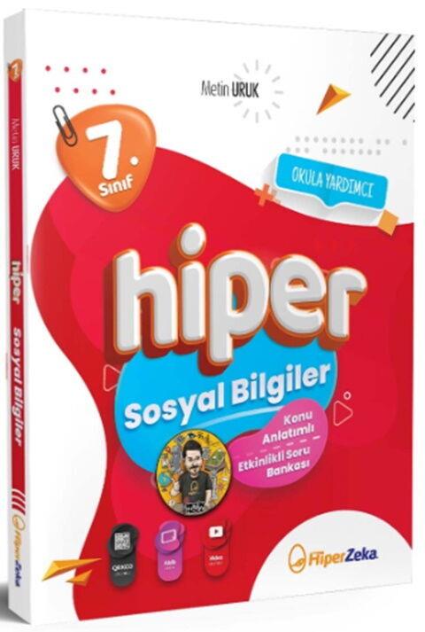 Hiper Zeka Yayınları 7. Sınıf Hiper Sosyal Bilgiler Konu Anlatımlı Soru Bankası