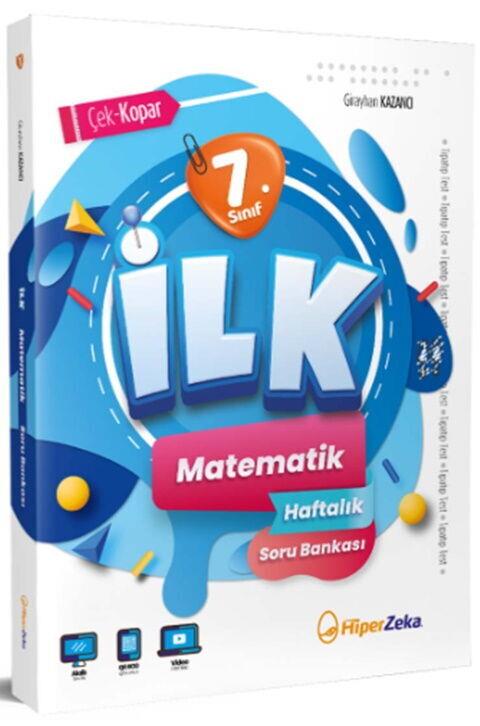 Hiper Zeka Yayınları 7. Sınıf İlk Matematik Haftalık Soru Bankası