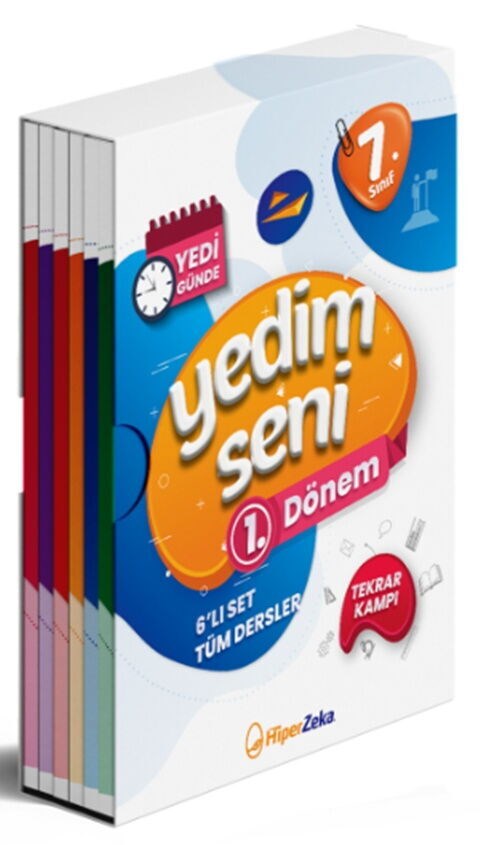 Hiper Zeka Yayınları 7. Sınıf Yedim Seni 1. Dönem Tekrar Kampı