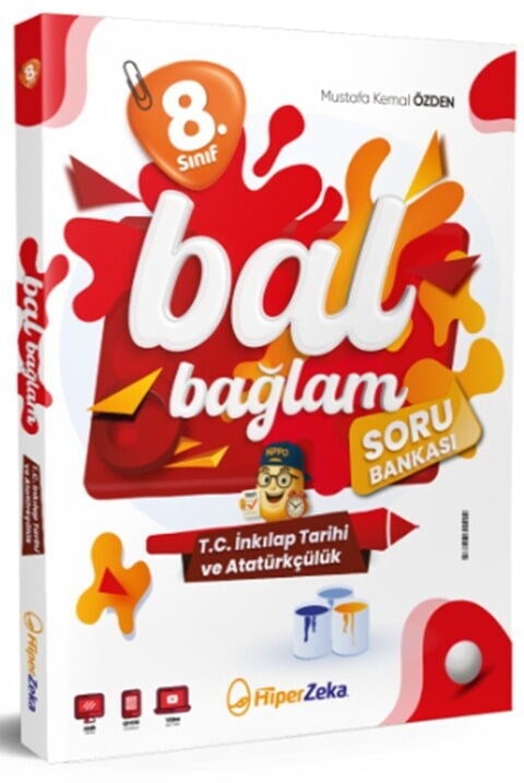 Hiper Zeka Yayınları 8. Sınıf Bal Bağlam T.C. İnkılap Tarihi Soru Bankası