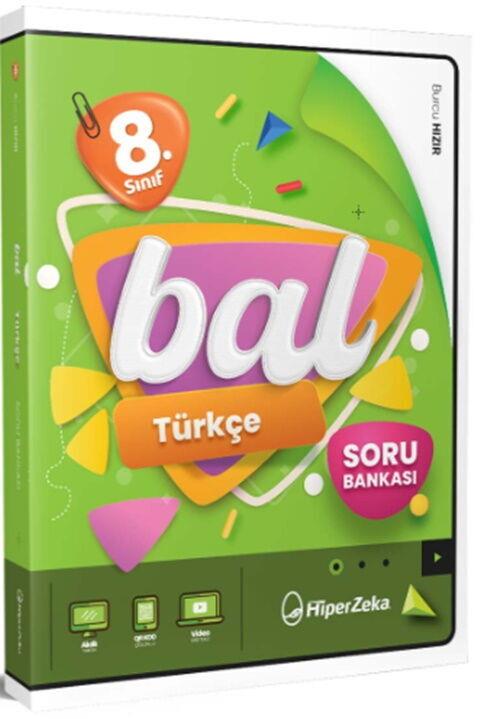 Hiper Zeka Yayınları 8. Sınıf Bal Türkçe Soru Bankası